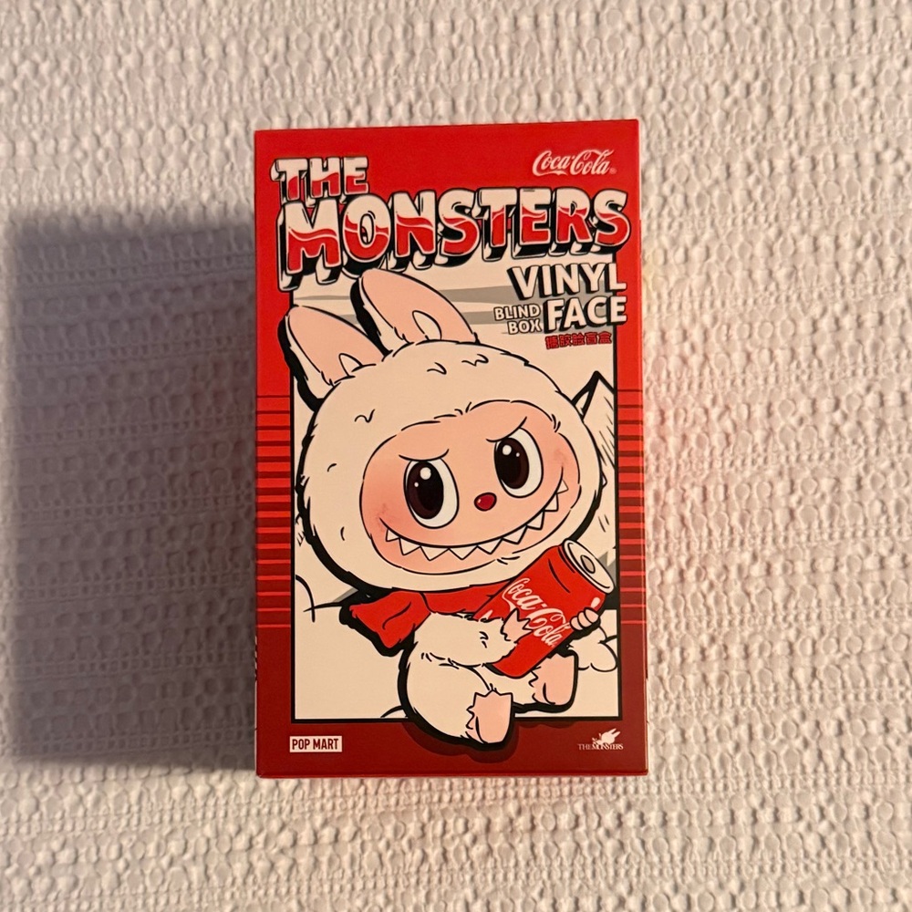 Coca-Cola The Monsters Vinyl Face Figure - Red and White